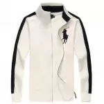 polo-ralph lauren pulls hommes 2019U chute hiver maille cardigan 3203 blanc